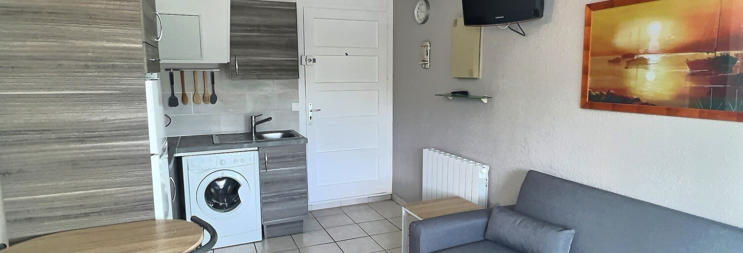 Appartement 2 Pièces 24 m² à vendre à Saint-Cyprien (66750)