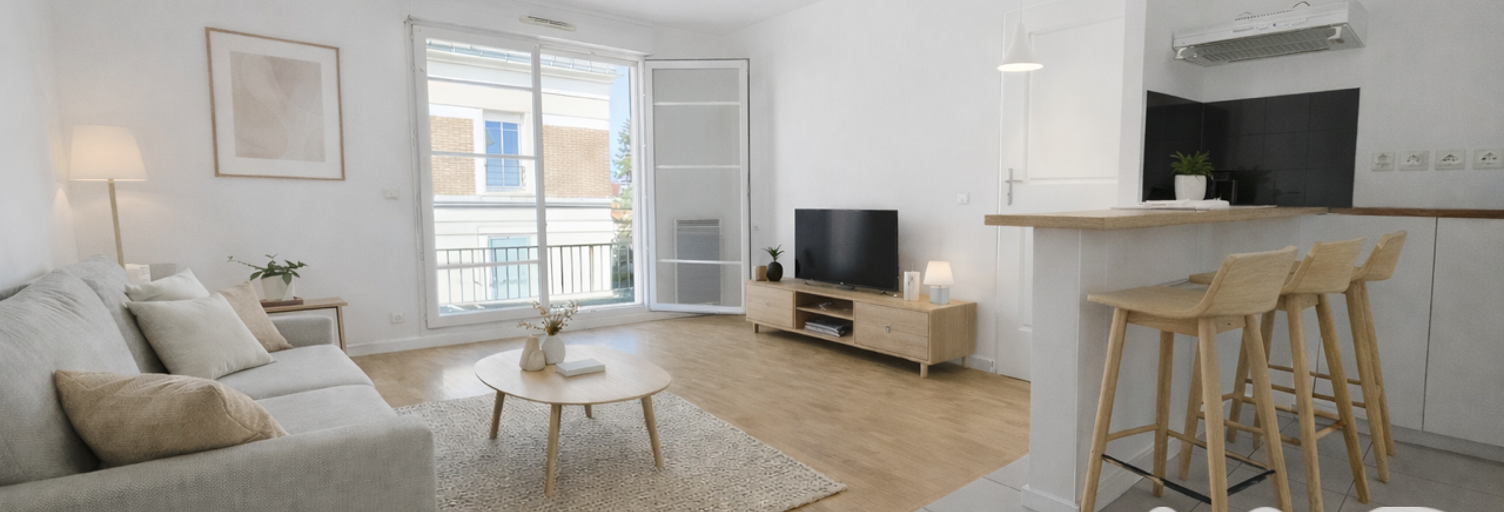 Appartement 2 Pièces 45 m² à vendre à Les Clayes-sous-Bois (78340)