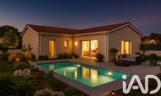 Terrain  2600 m² à vendre à Beaux (43200)