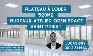 Bureau  520 m² à louer à Saint-Priest (69800)