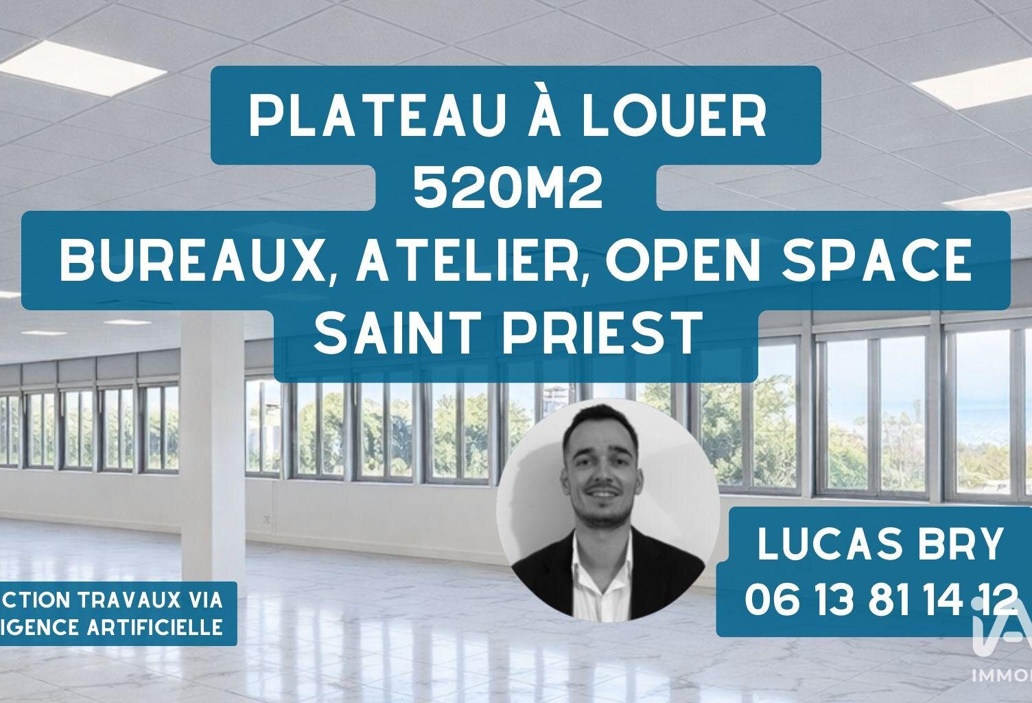 Location Bureaux 520 m&sup2; — photo 1