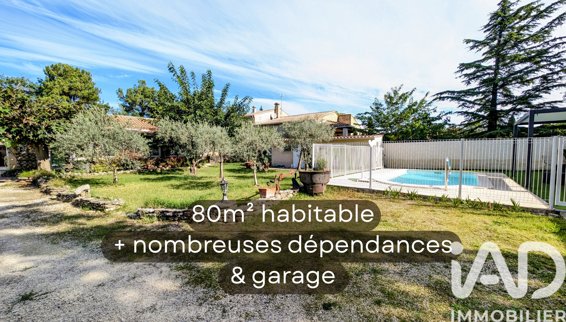 Maison à vendre, 4 pièces, 80 m², Robion