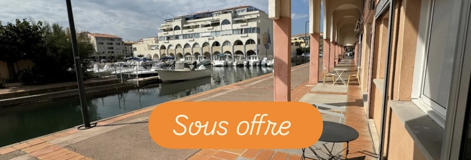Appartement 1 Pièce 28 m² à vendre à Sète (34200)