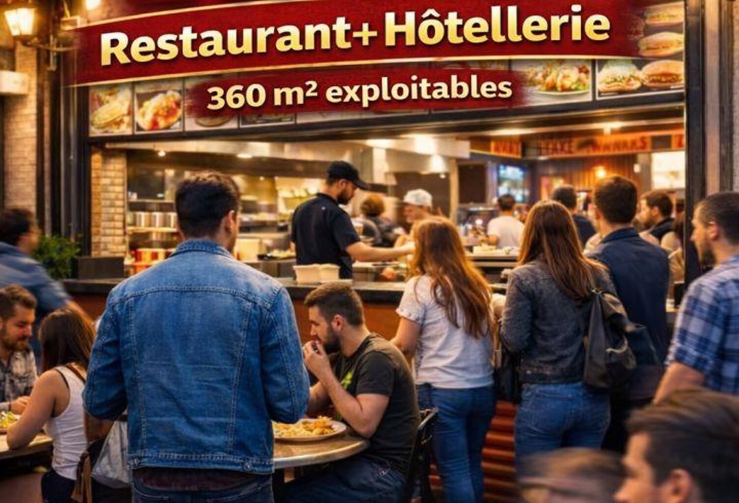 Vente Restaurant 360 m&sup2; — photo 1
