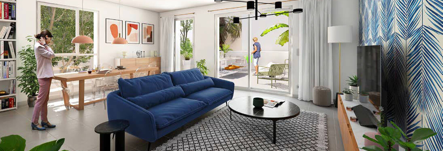 Appartement neuf T2, T3, T4 Pièce 40 à 75 m² à vendre à Castelnau-le-Lez (34170)