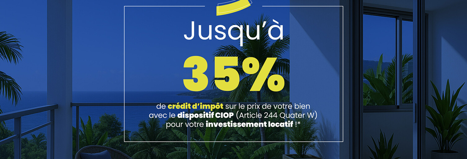 Appartement 2 Pièces 48 m² à vendre à Saint-Denis (97400)