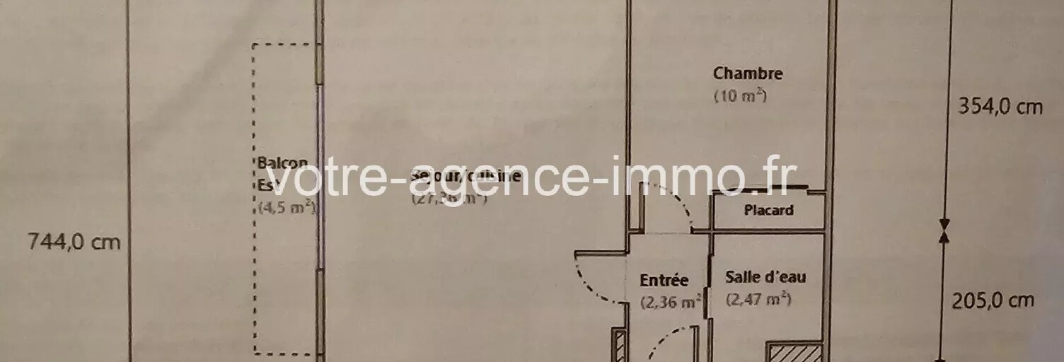 Appartement 2 Pièces 42 m² à vendre à Nice (06200)