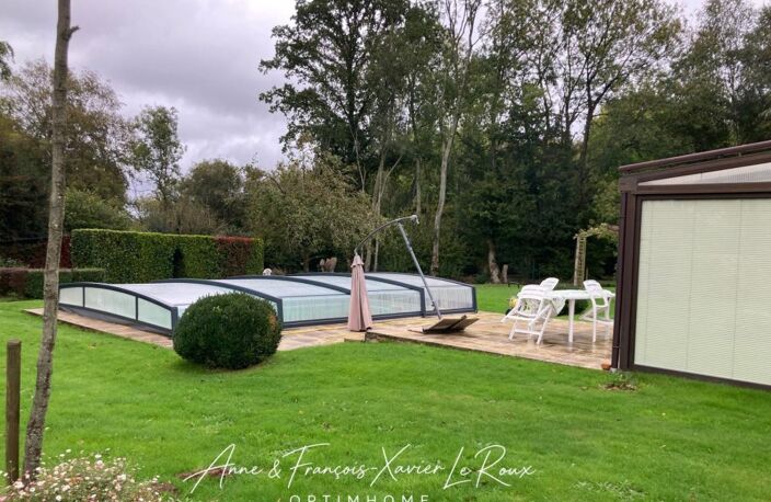 Maison en colombage avec piscine couverte et dépendances Bonneville la Louvet — photo 2