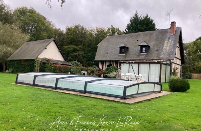 Maison en colombage avec piscine couverte et dépendances Bonneville la Louvet — photo 4