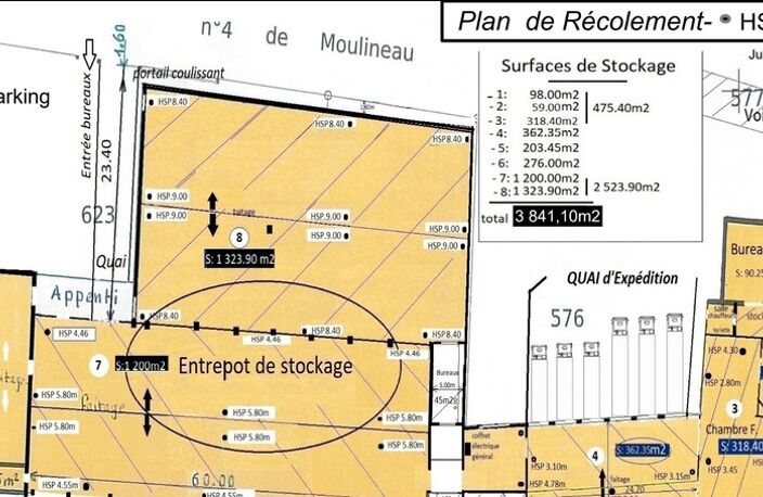 À VENDRE – ENTREPÔT LOGISTIQUE 3 841 m² AVEC QUAIS – VIRAZEIL (47) — photo 2