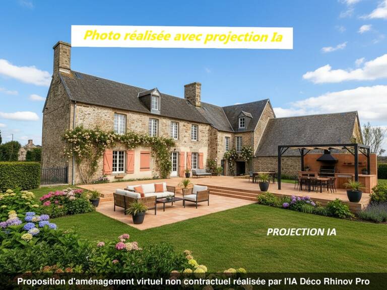 À vendre – Ancien presbytère à réinventer, 10 min de Vire Normandie — photo 1