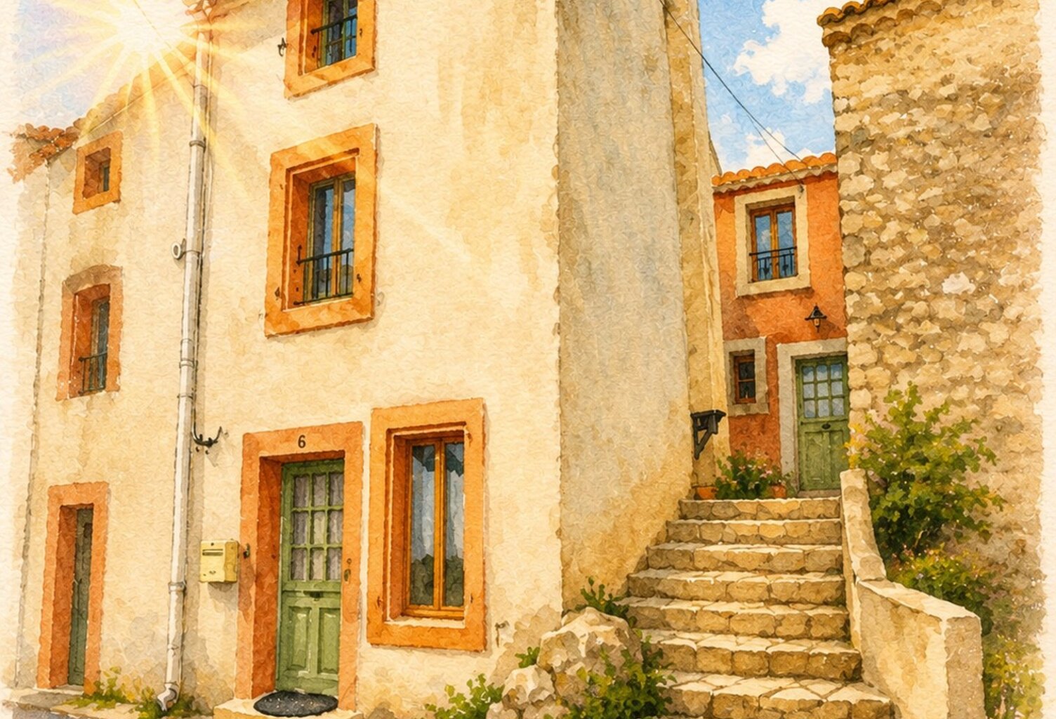 Maison de caractère + gîte indépendant – Argeliers, Canal du Midi — photo 1