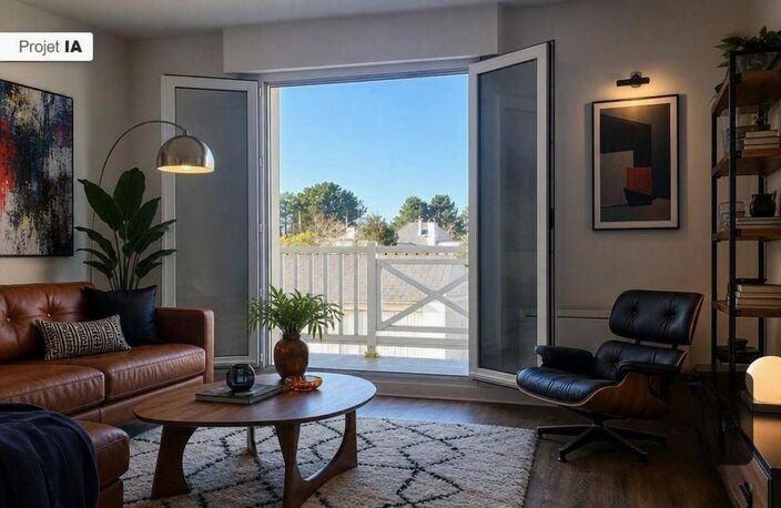 Appartement 3 pièces lumineux avec balcon – au calme, proche commerces — photo 2