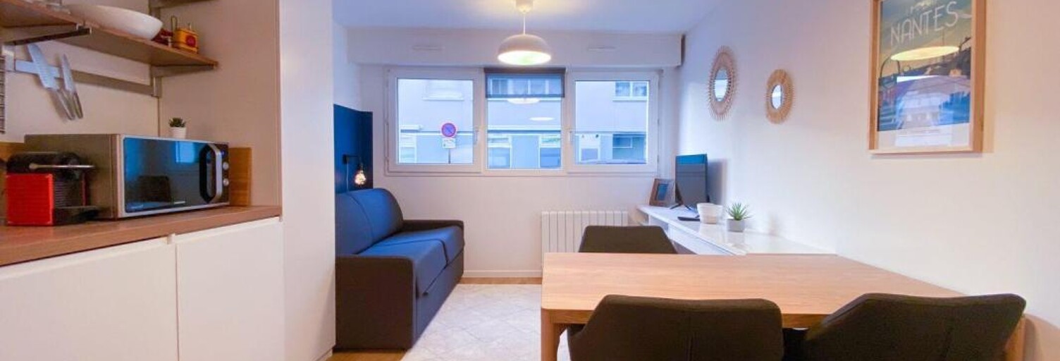 Appartement 1 Pièce 20 m² à louer à Nantes (44000)