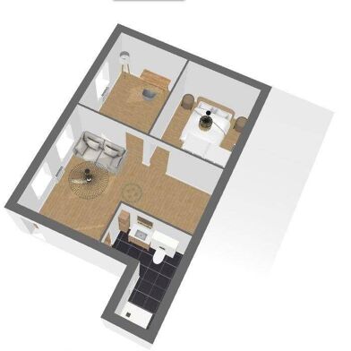 Appartement 3 pièces 1300 €