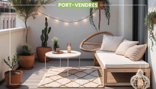 Appartement 2 pièces  à vendre Port-Vendres 66660