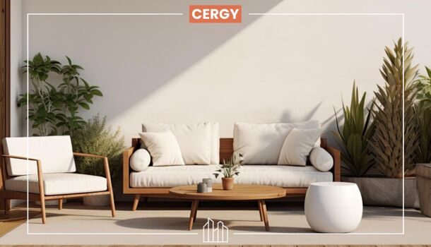 Appartement 3 pièces  à vendre Cergy 95800