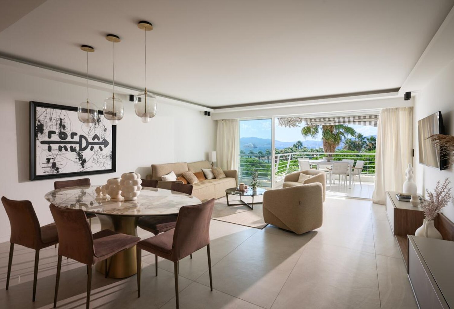 Dernier Etage Cannes Croisette - appartement 4 pièces 108 m2 — photo 1