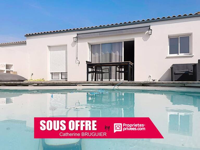 Maison de plain-pied - 2019 - 83 m² - 3 chambres - Jardin, piscine et garage — photo 1