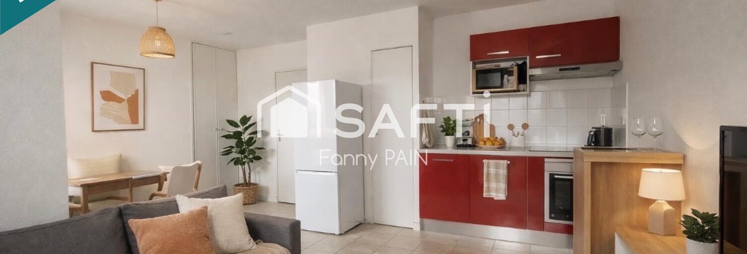 Appartement 2 Pièces 41 m² à vendre à Montlouis-sur-Loire (37270)