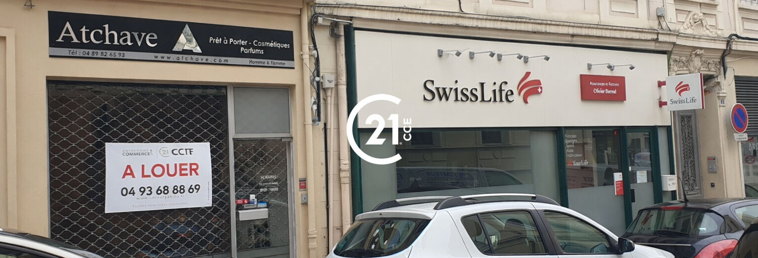 Commerce  20 m² à louer à Cannes (06400)