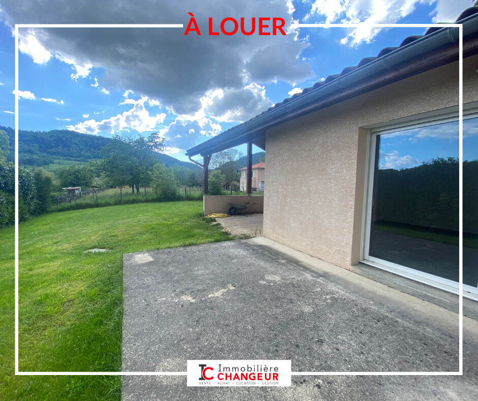 Villa / Maison  T5 à louer Saint-Étienne-de-Crossey 38960