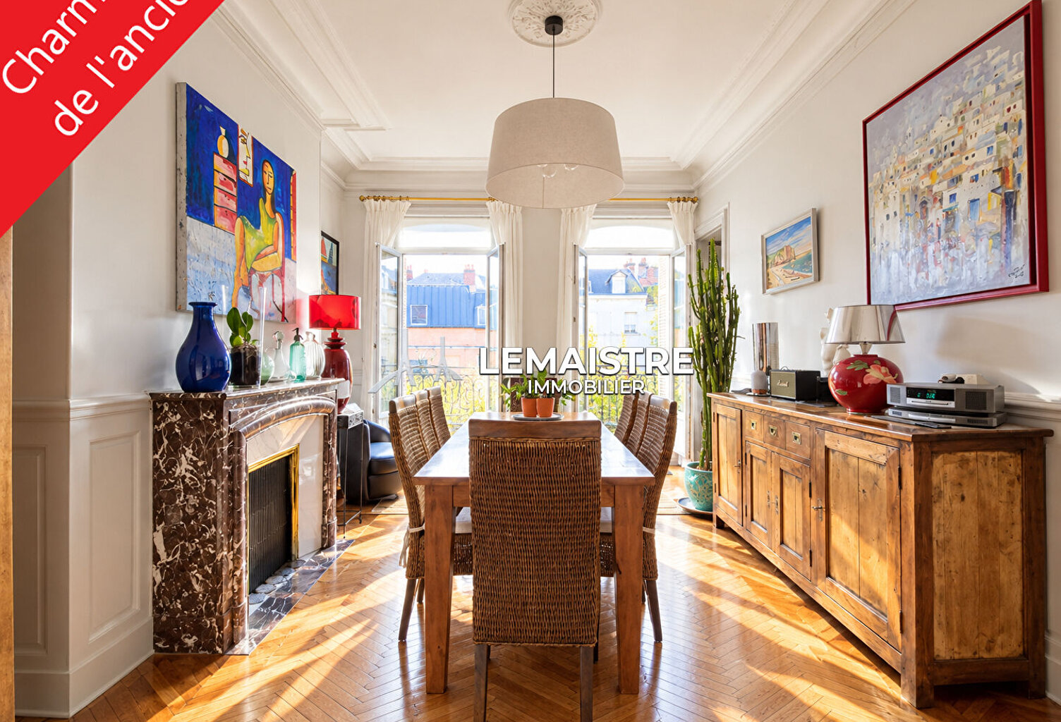 Le Havre (Quartier René Coty) Appartement à vendre 106 m² 2 chambres / Balcon / Cave — photo 1