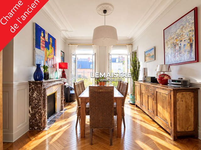 Le Havre (Quartier René Coty) Appartement à vendre 106 m² 2 chambres / Balcon / Cave — photo du bien