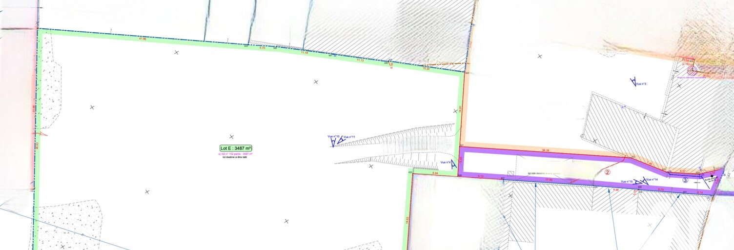 Terrain  3487 m² à vendre à Jouy (28300)