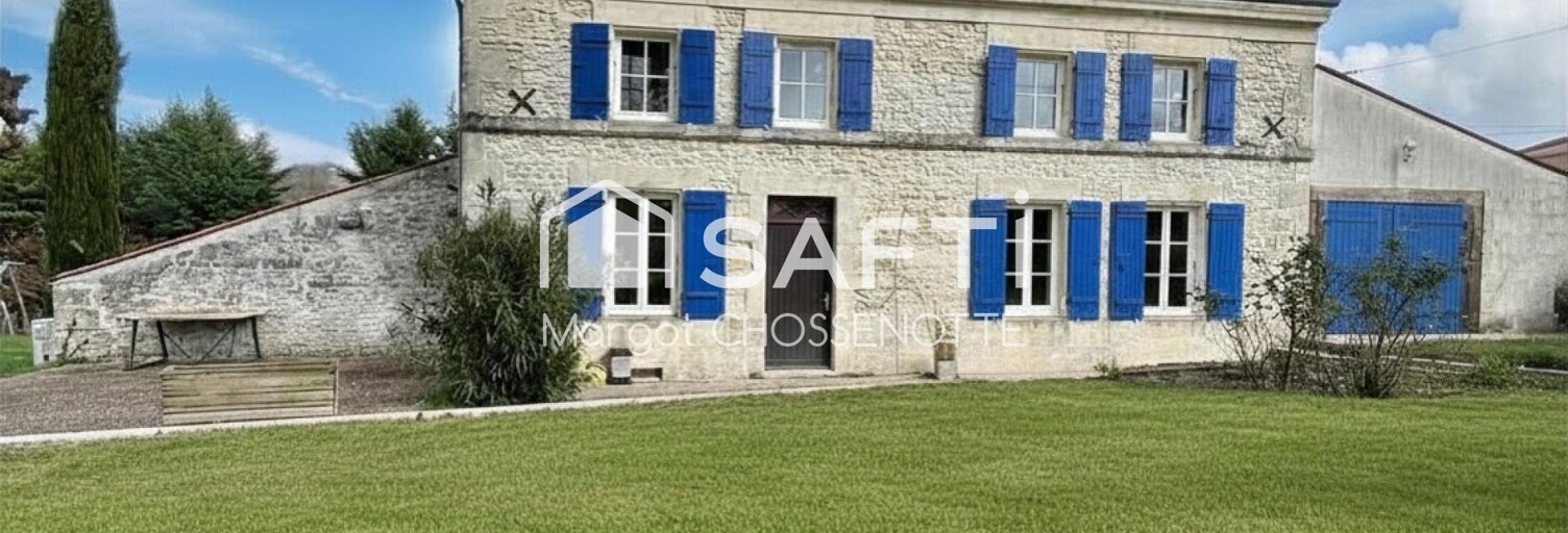 Maison 6 Pièces 176 m² à vendre à Saint-Hilaire-de-Villefranche (17770)