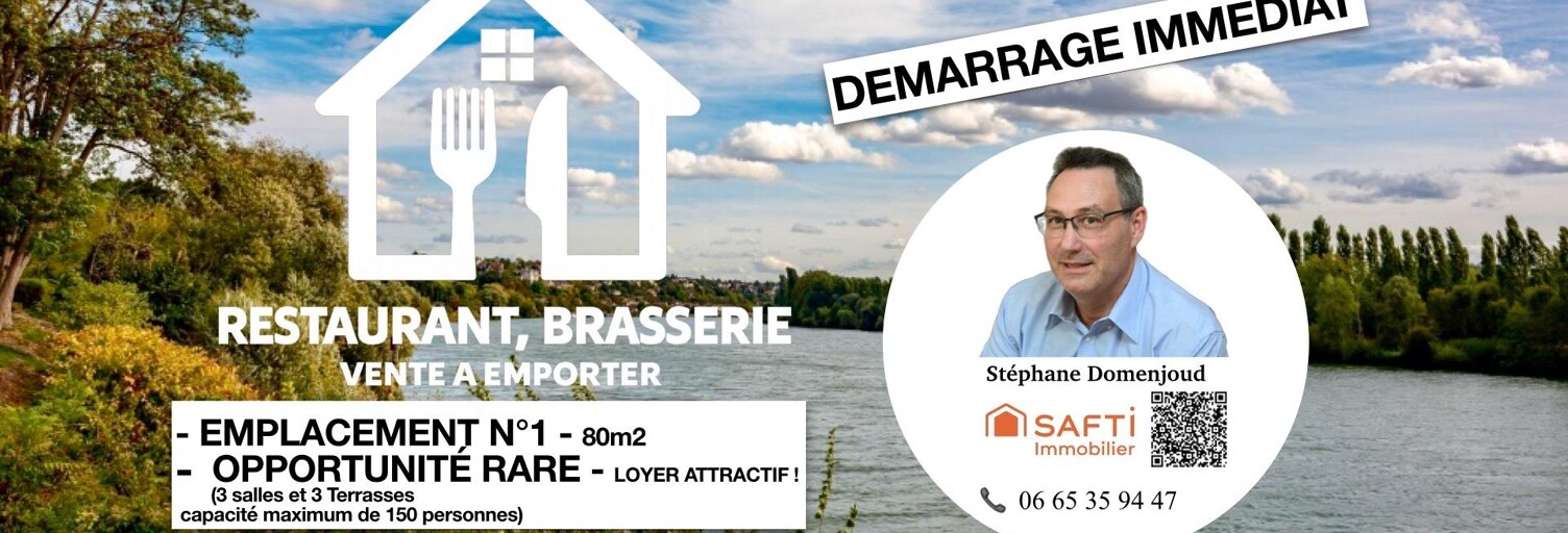 Commerce 3 Pièces 80 m² à vendre à Cormeilles-en-Parisis (95240)