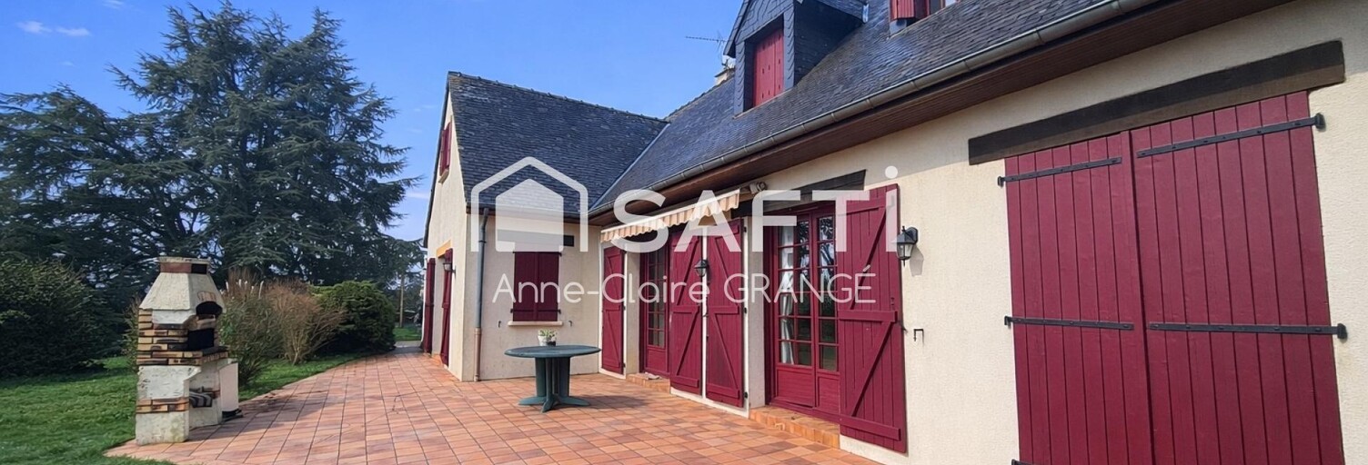 Maison 6 Pièces 156 m² à vendre à Rouessé-Vassé (72140)