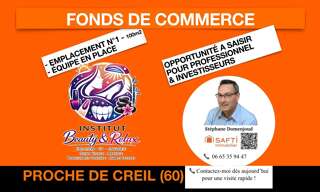 Commerce  100 m² à vendre à Creil (60100)