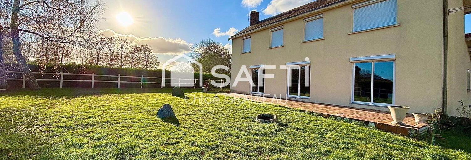 Maison 7 Pièces 156 m² à vendre à Boismé (79300)