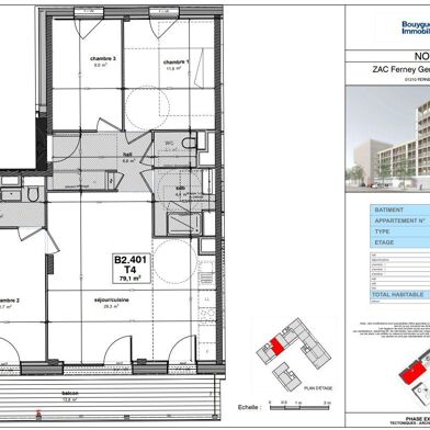 Appartement 4 pièces 528000 €