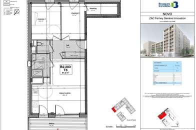 Appartement 3 pièces 461000 €