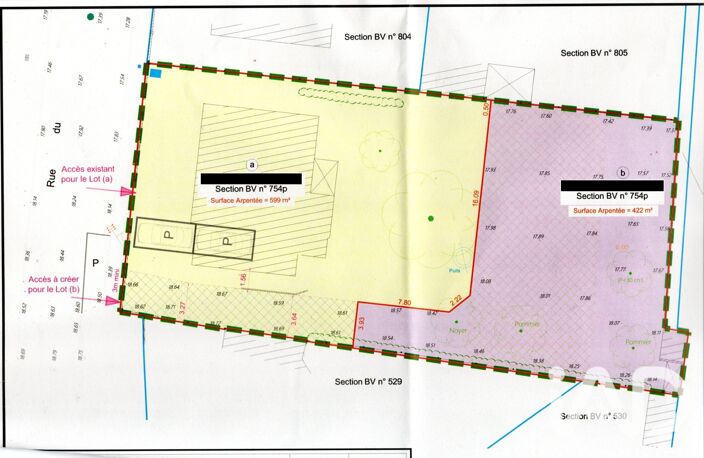 Vente Terrain à bâtir 422 m&sup2; — photo 4