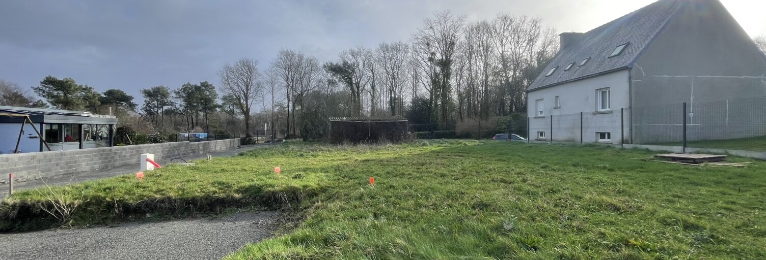Terrain  636 m² à vendre à Pleuven (29170)