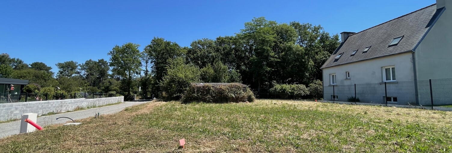 Terrain  636 m² à vendre à Pleuven (29170)