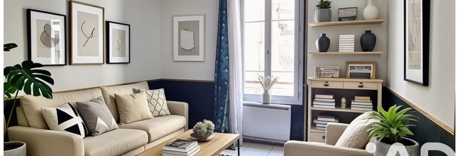 Appartement 1 Pièce 25 m² à vendre à Paris 20 (75020)