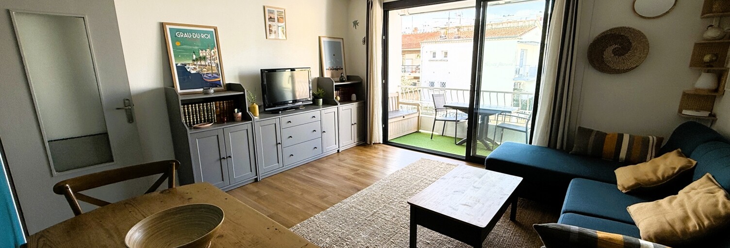 Appartement 2 Pièces 40 m² à vendre à Le Grau-du-Roi (30240)