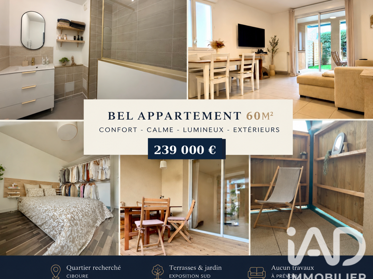 Vente Appartement 3 pièces — photo 1
