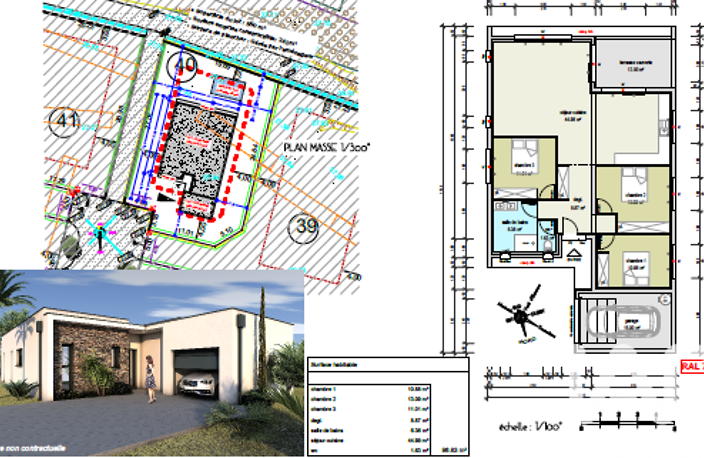 Vente Terrain à bâtir 550 m&sup2; — photo 3