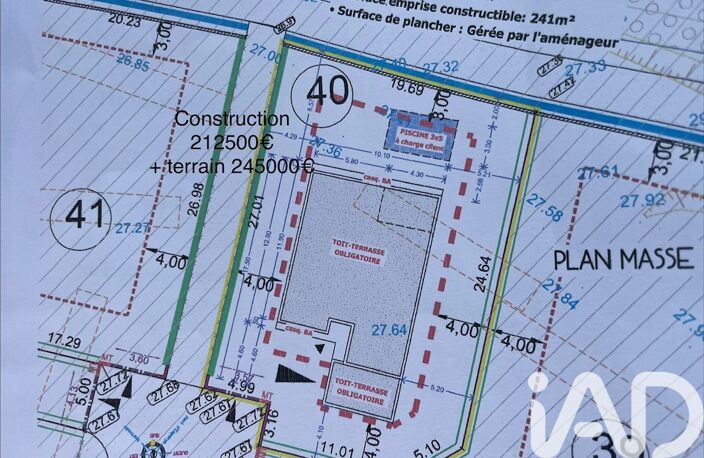 Vente Terrain à bâtir 550 m&sup2; — photo 5