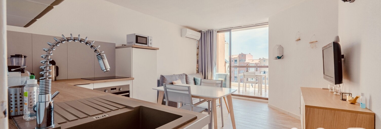 Appartement 3 Pièces 36 m² à vendre à Le Barcarès (66420)