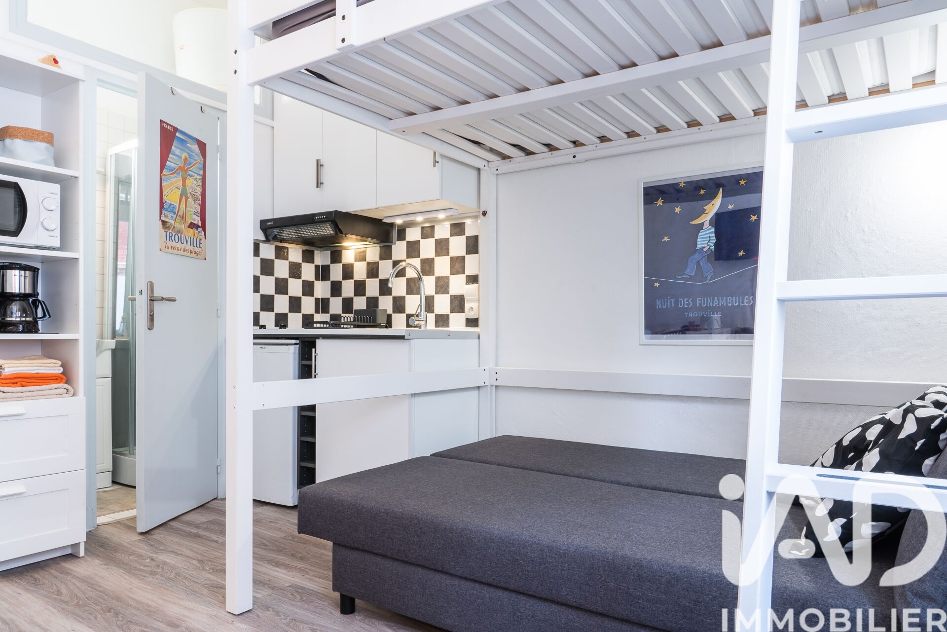 Trouville-Sur-Mer - 15m² - 1p.