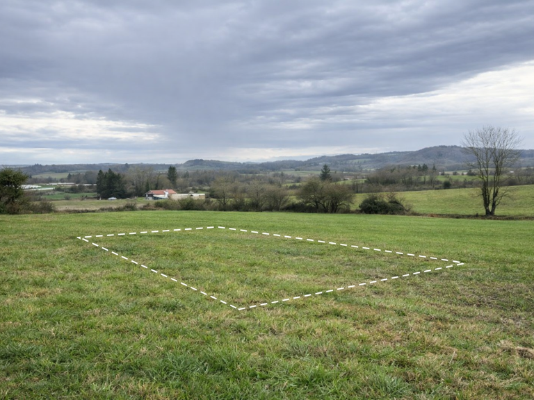 Terrain à bâtir   1 200 m2   Assainissement collectif — photo 1