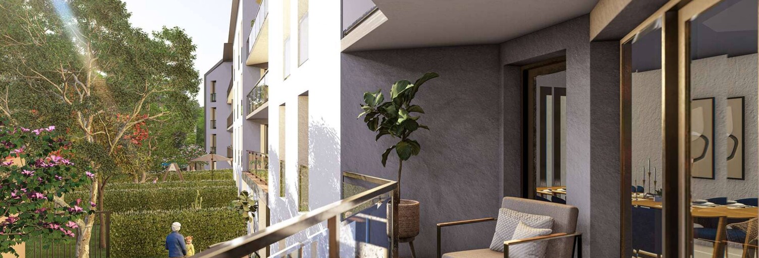 Appartement neuf T1, T2, T3, T4 Pièce 24 à 107 m² à vendre à Caen (14000)