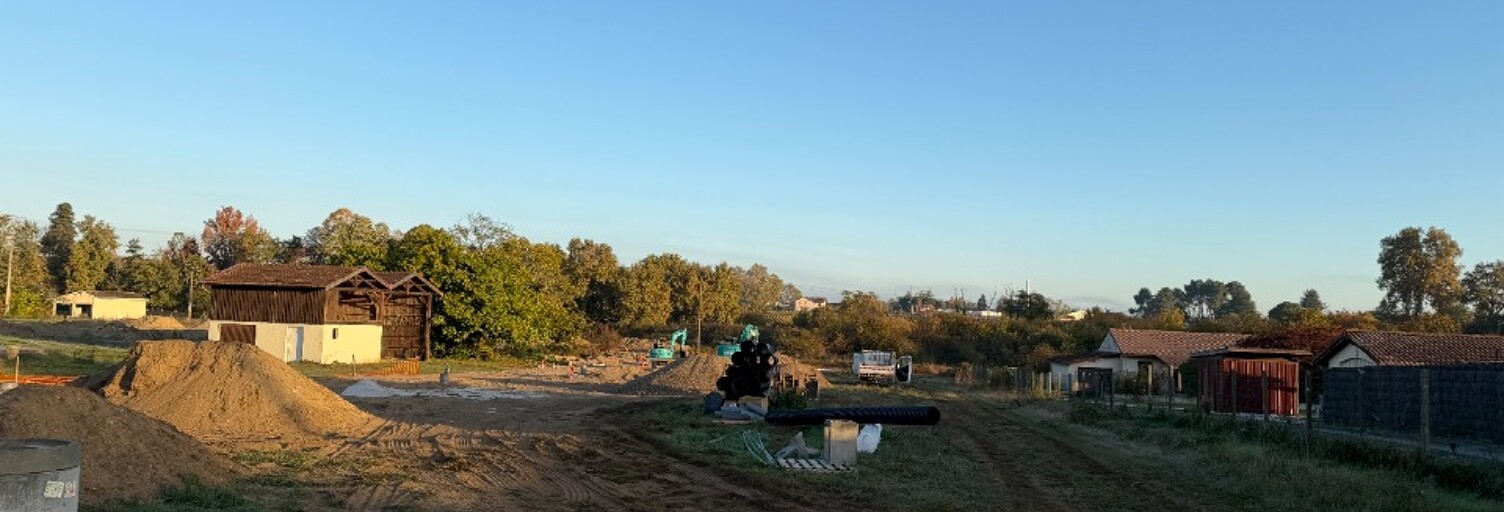 Terrain  490 m² à vendre à La Brède (33650)