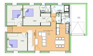 Maison 94 m² à construire Pardines (63500)